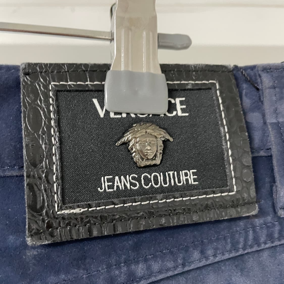 베르사체 네이비 팬츠 33 상품이미지4