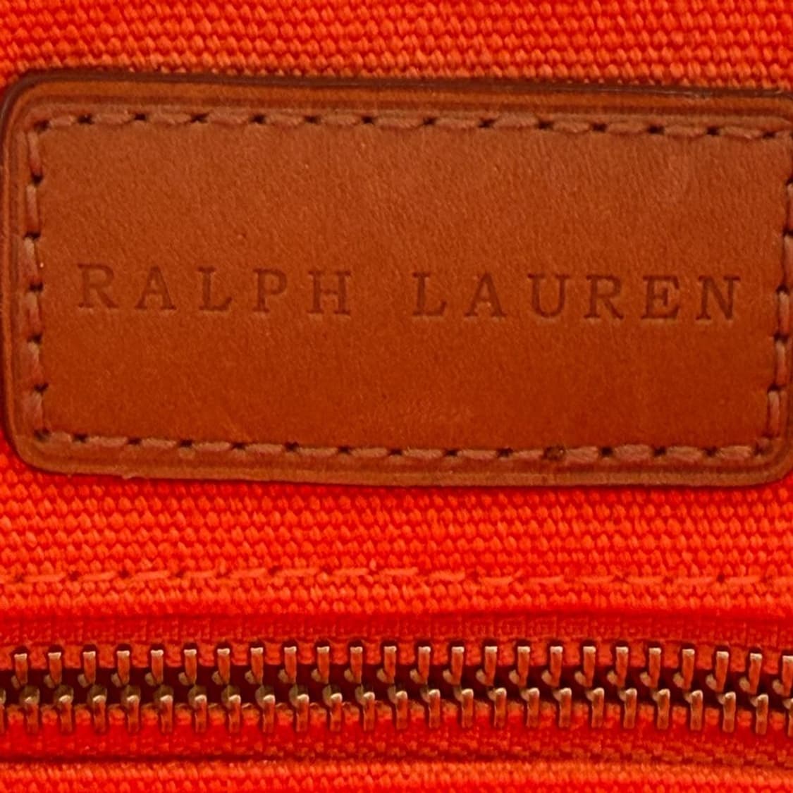 폴로 랄프로렌 빅포니 캔버스 토트백 오렌지 상품이미지7