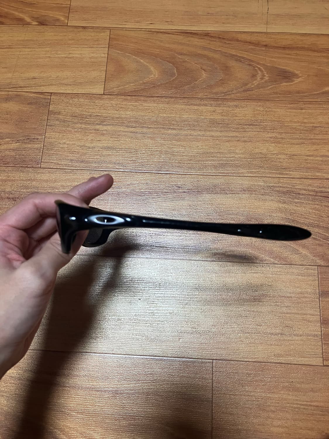 오클리 페이트 새렌즈 폴리쉬드블랙 상품이미지4