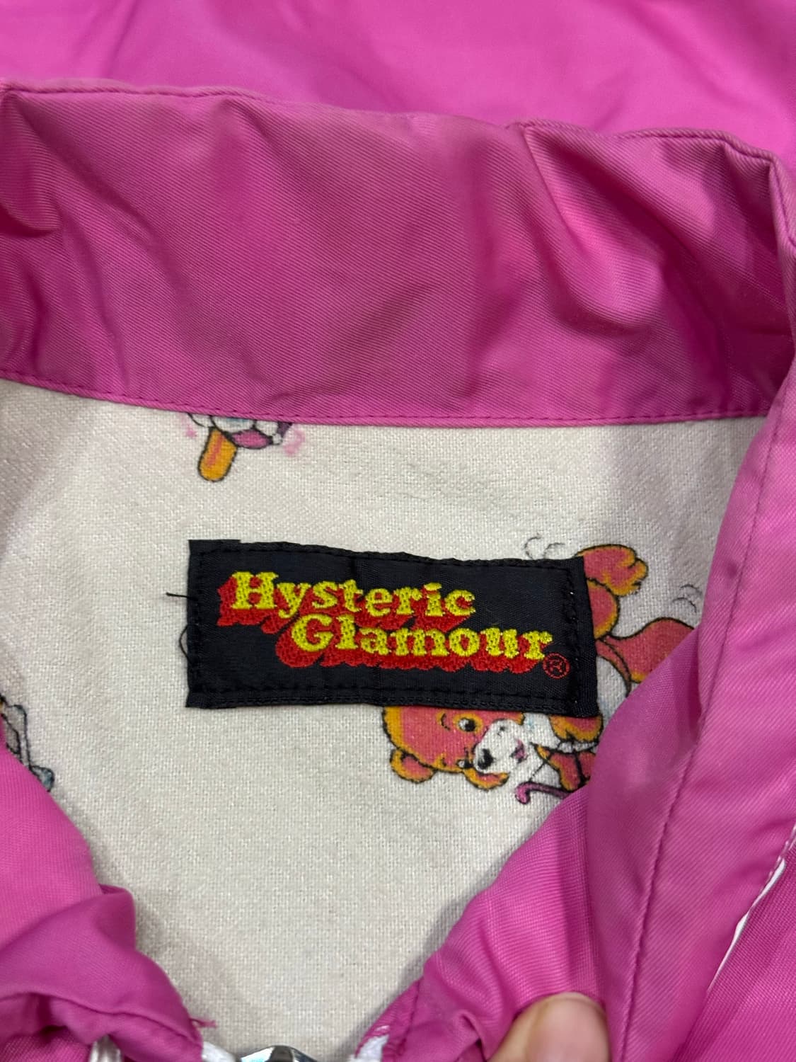 히스테릭 글래머 아카이브 히스걸 패치 후드 집업 자켓 상품이미지5