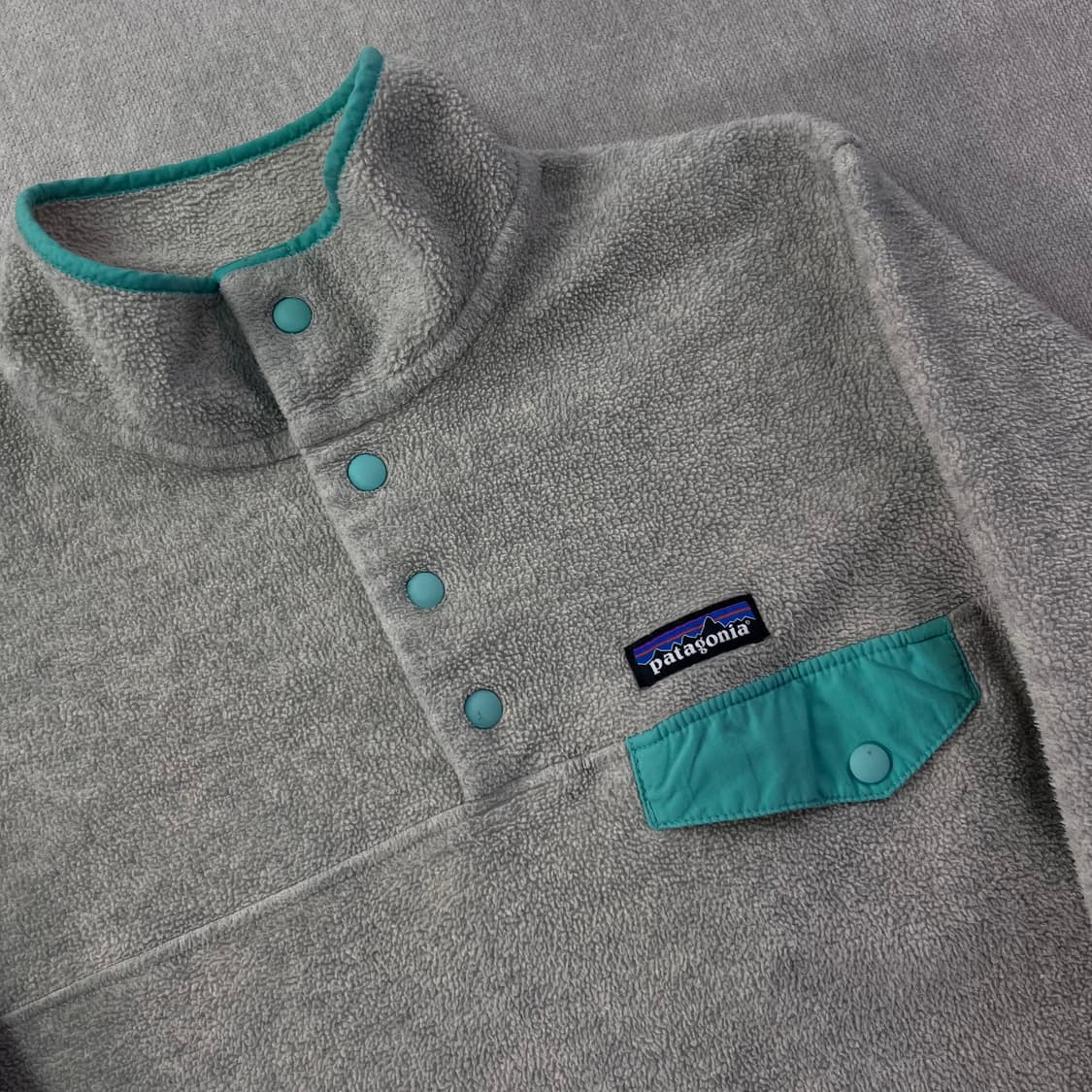 95 파타고니아 신칠라 오트밀 스냅티 플리스  상품이미지2