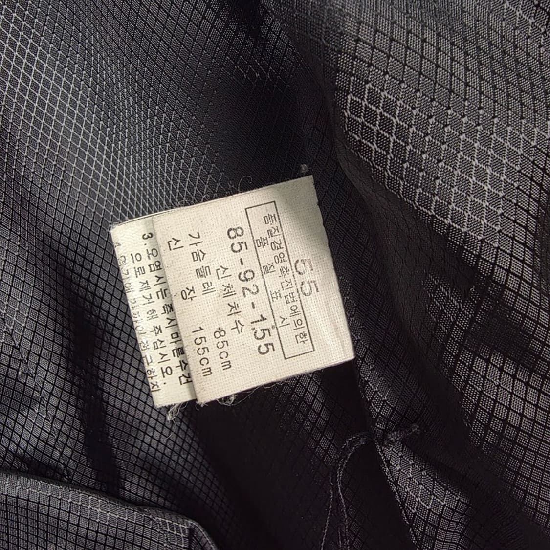 DIXIE 리얼 양가죽 원버튼 레더 블레이저 자켓 55 상품이미지7