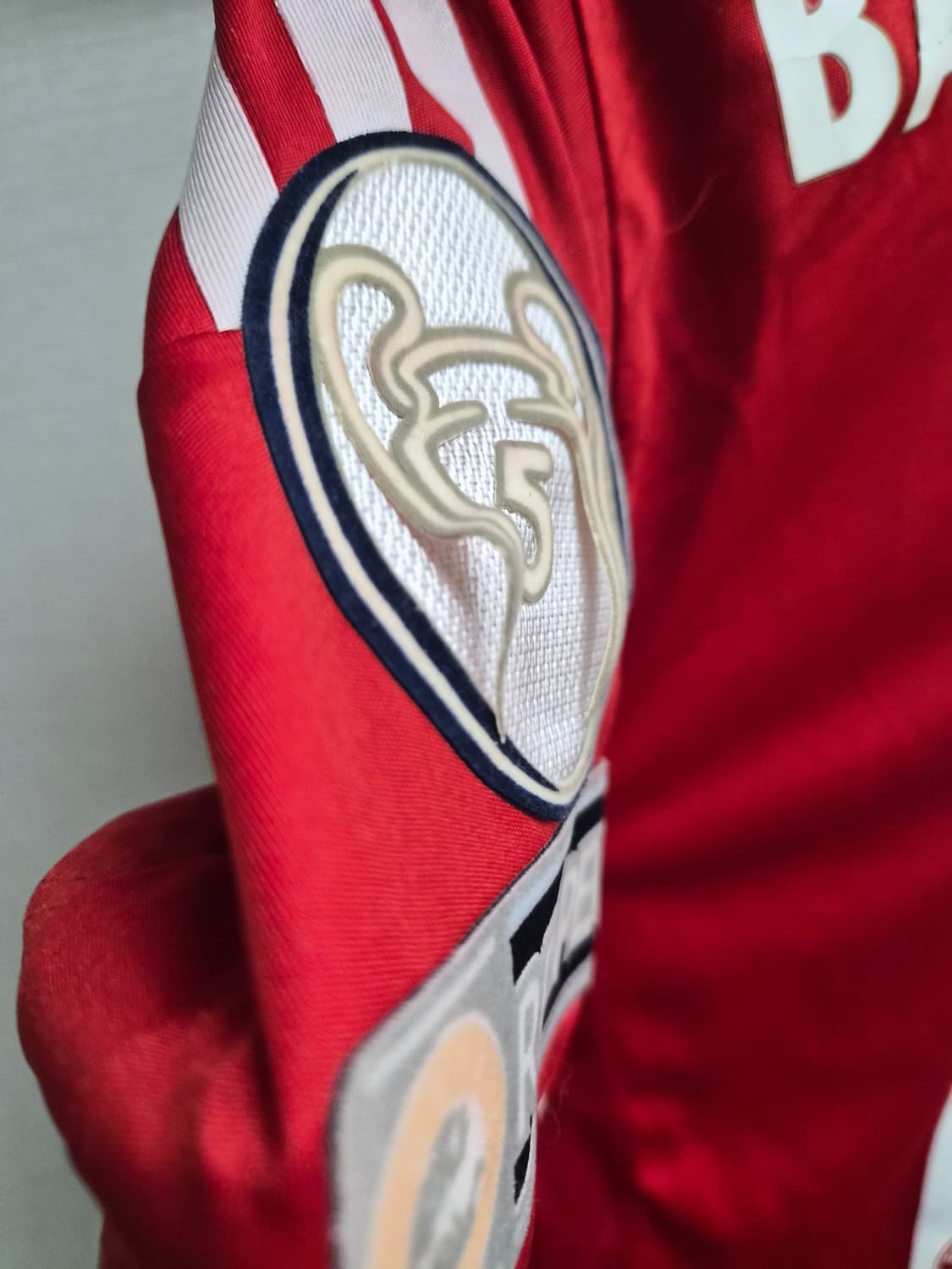 해외 S) 아디다스 테크핏 13/14 시즌 바이에른 뮌헨 괴체 유니폼 상품이미지5