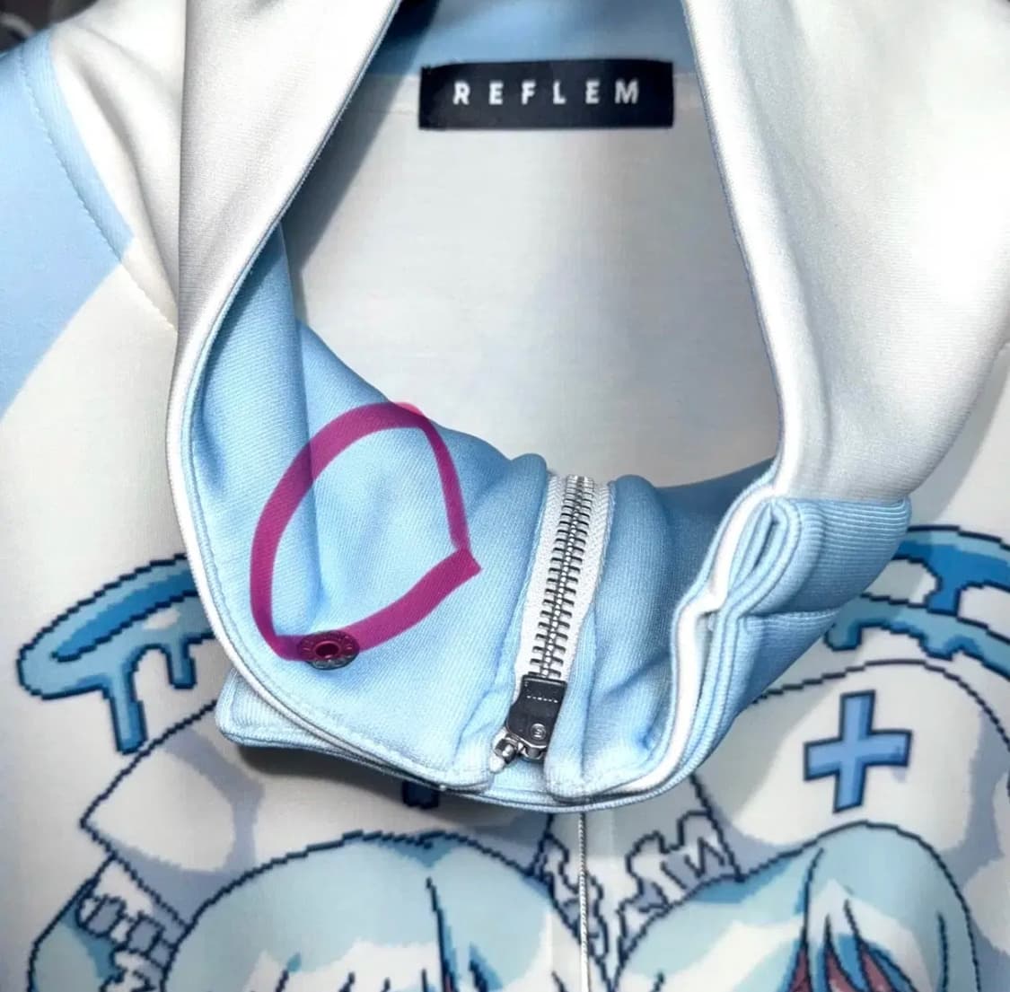 REFLEM x YUI 레플렘 유이 콜라보 져지 집업 상품이미지3