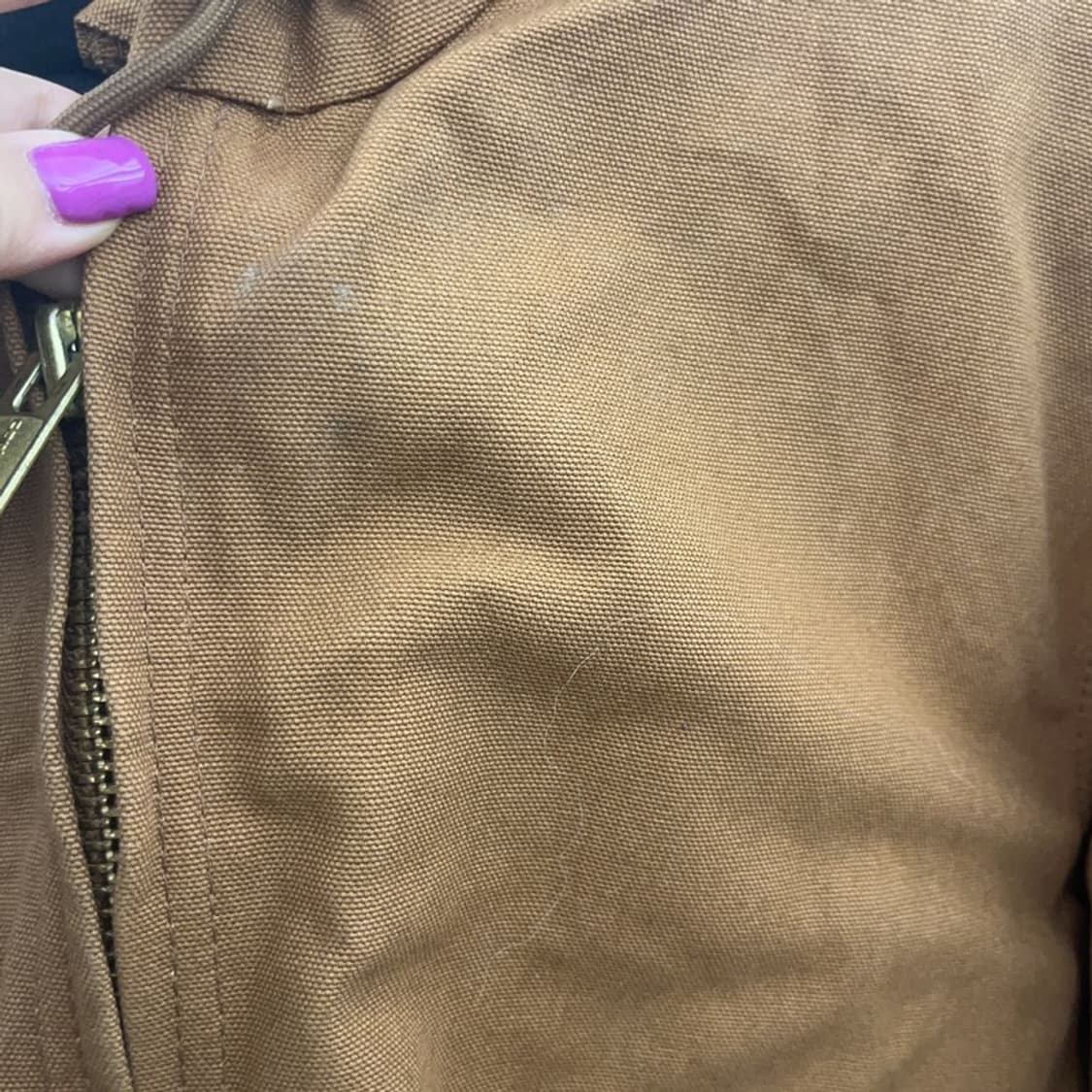 칼하트 올드스쿨 덕액티브 후드 워크 자켓 M C06687 상품이미지10