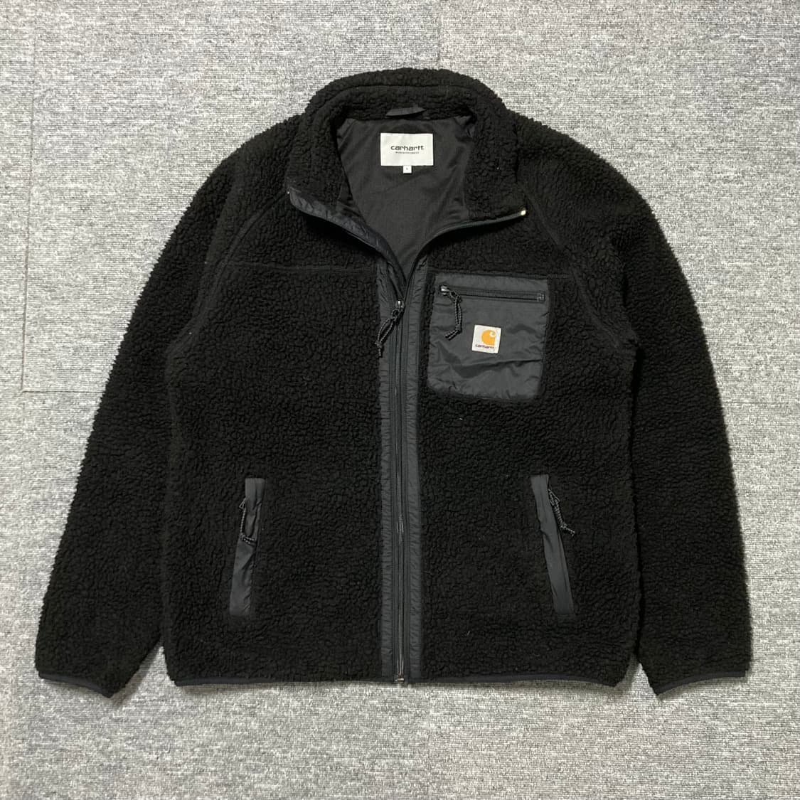 [XL] 칼하트 wip 블랙 후리스 자켓 상품이미지1