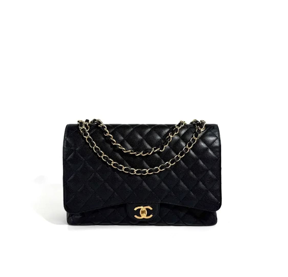 샤넬 캐비어 클래식 플랩백 맥시 27번대 A58601 상품이미지2