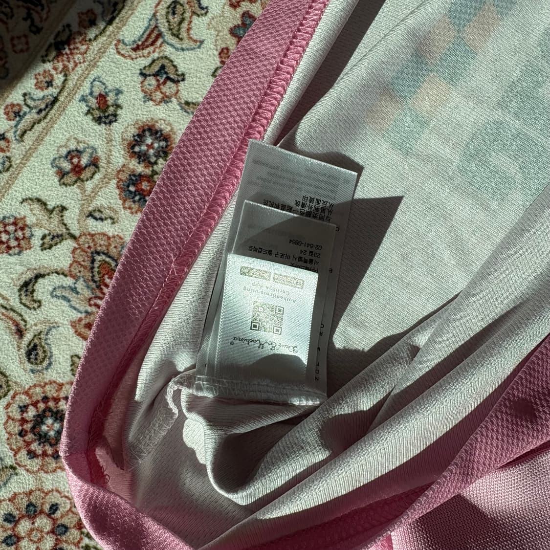 데우스 엑스 마키나 핑크 롱슬리브 티셔츠 XL 상품이미지4