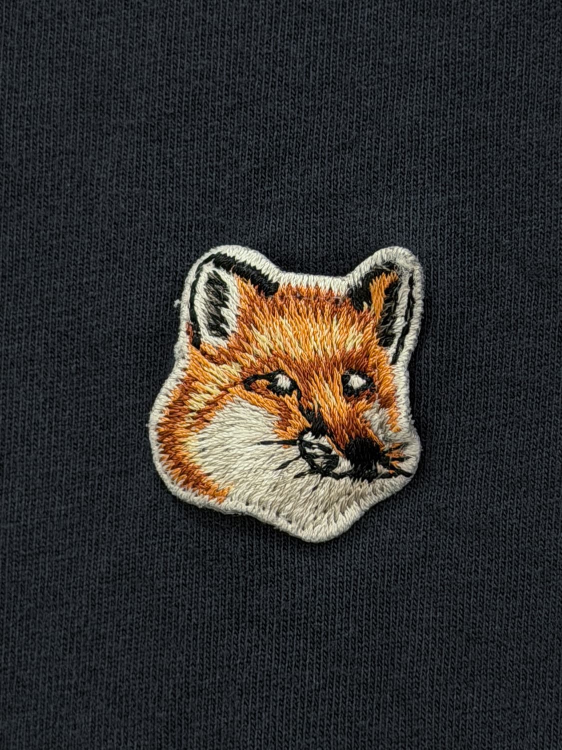 메종 키츠네 폭스 헤드 패치 반팔 티셔츠 상품이미지4