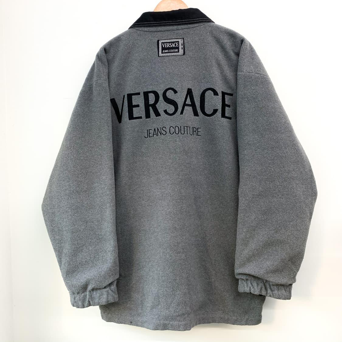 베르사체 90s 메두사 로고 리버시블 플리스 점퍼 상품이미지9