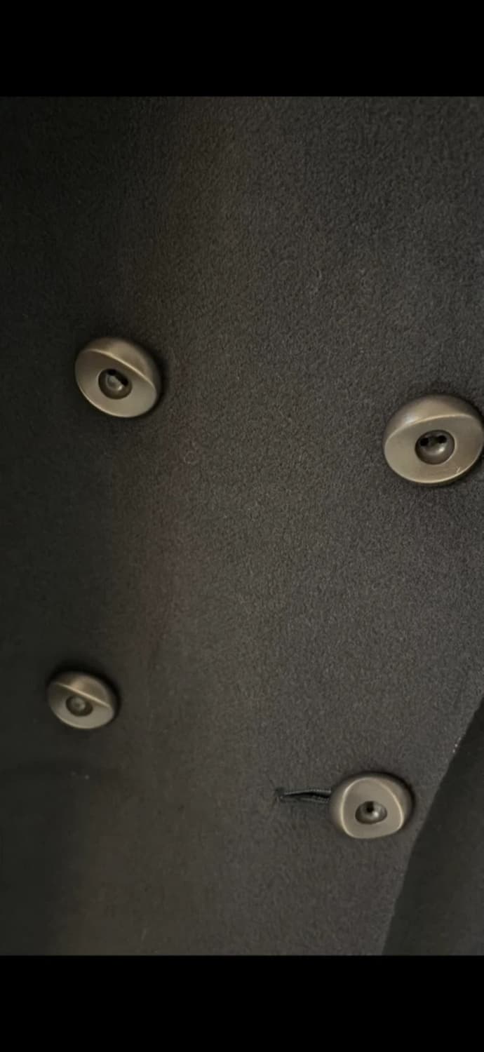 YELL MIWA 더블 캐시미어100코트 다크 그레이55,66 상품이미지3