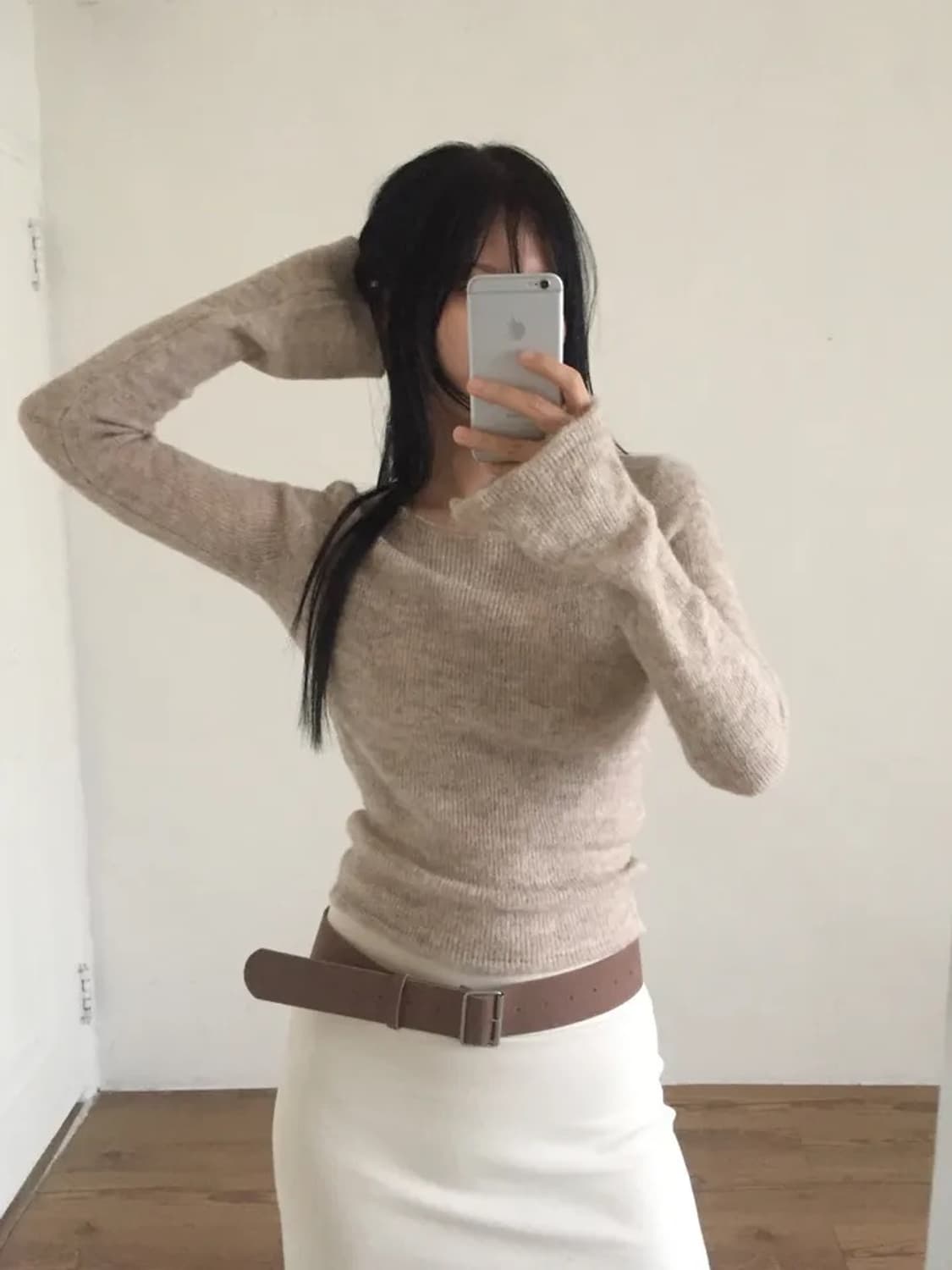 [무료배송] 모헤어 슬림 니트 상품이미지4