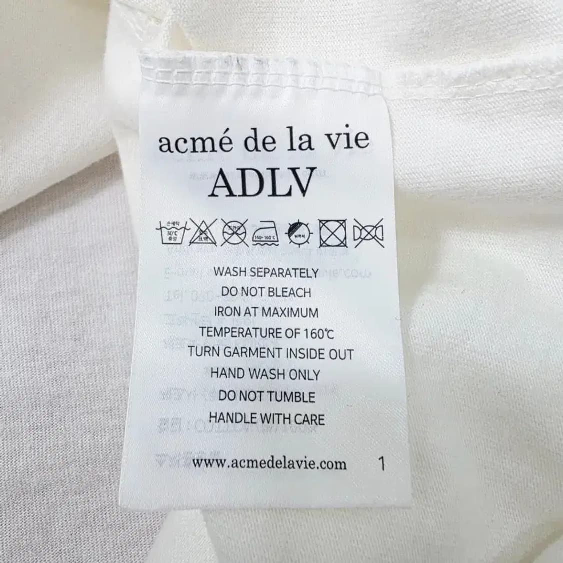 아크메드라비(ADLV) 퍼지 래빗 반팔 티셔츠 100 상품이미지5