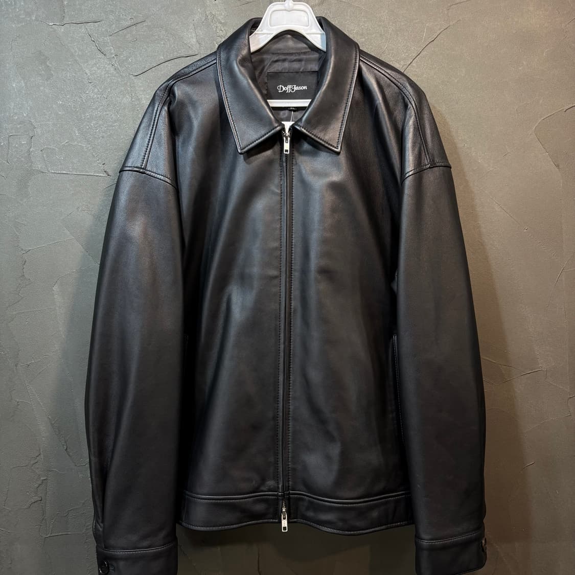 [XL] Doffjason 도프제이슨 램스킨 가죽 자켓 상품이미지1