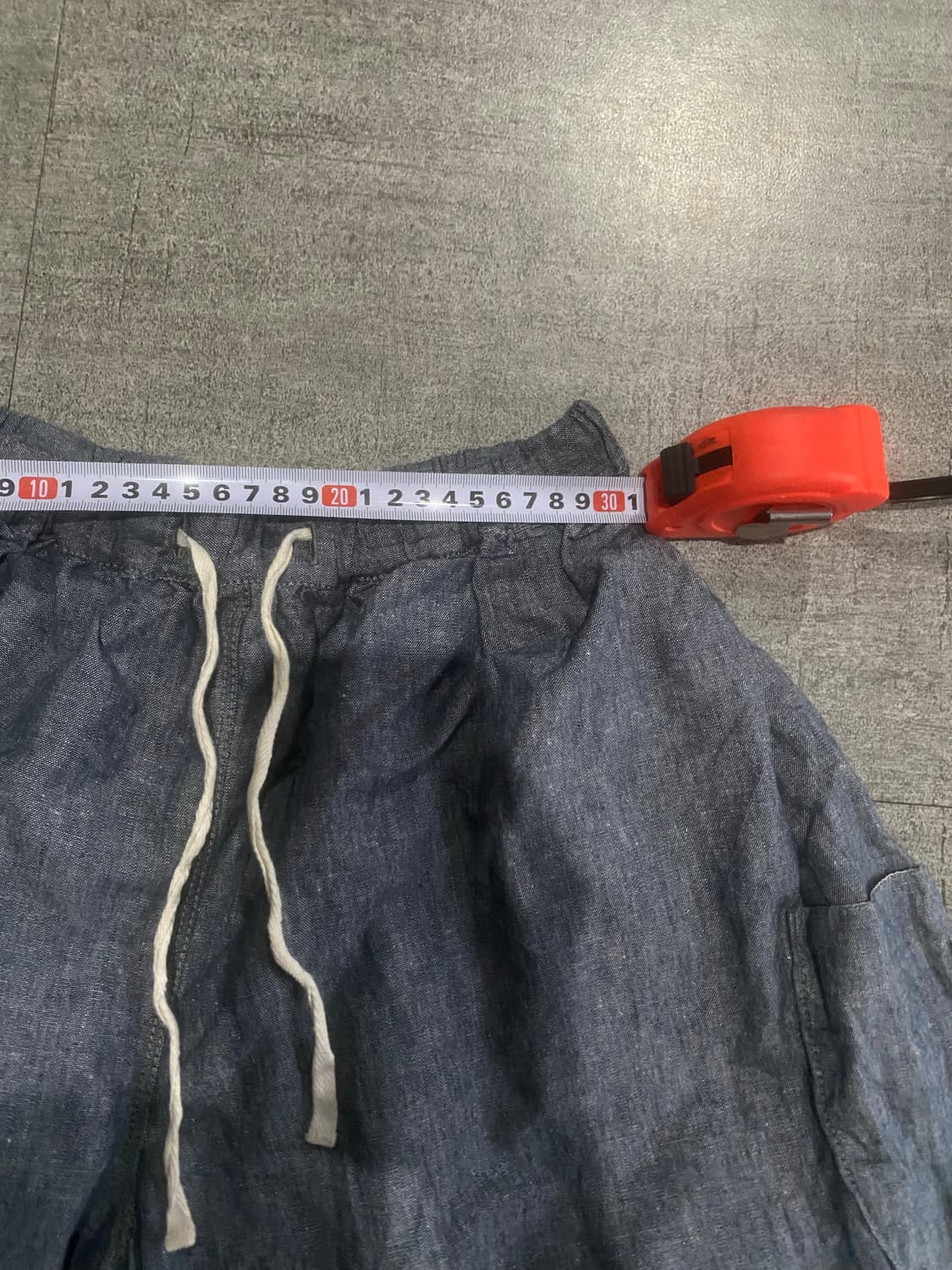 일본빈티지 Roux 올드스쿨아메카지 와이드6부 썸머나팔버뮤다팬츠 상품이미지2