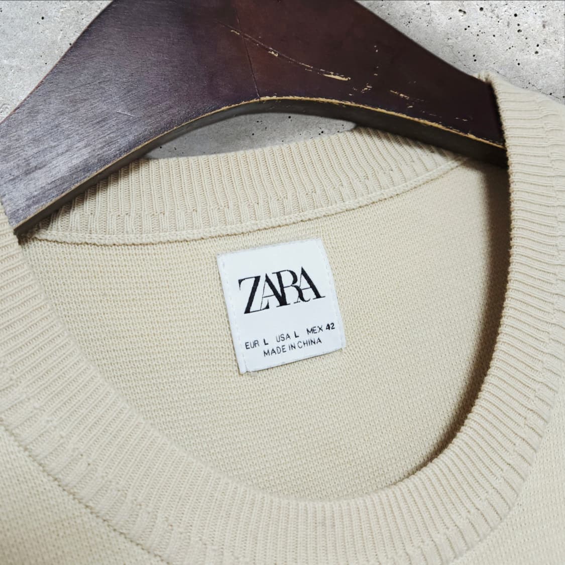 자라 포켓 배색 니트 조끼 (100/L) 상품이미지5