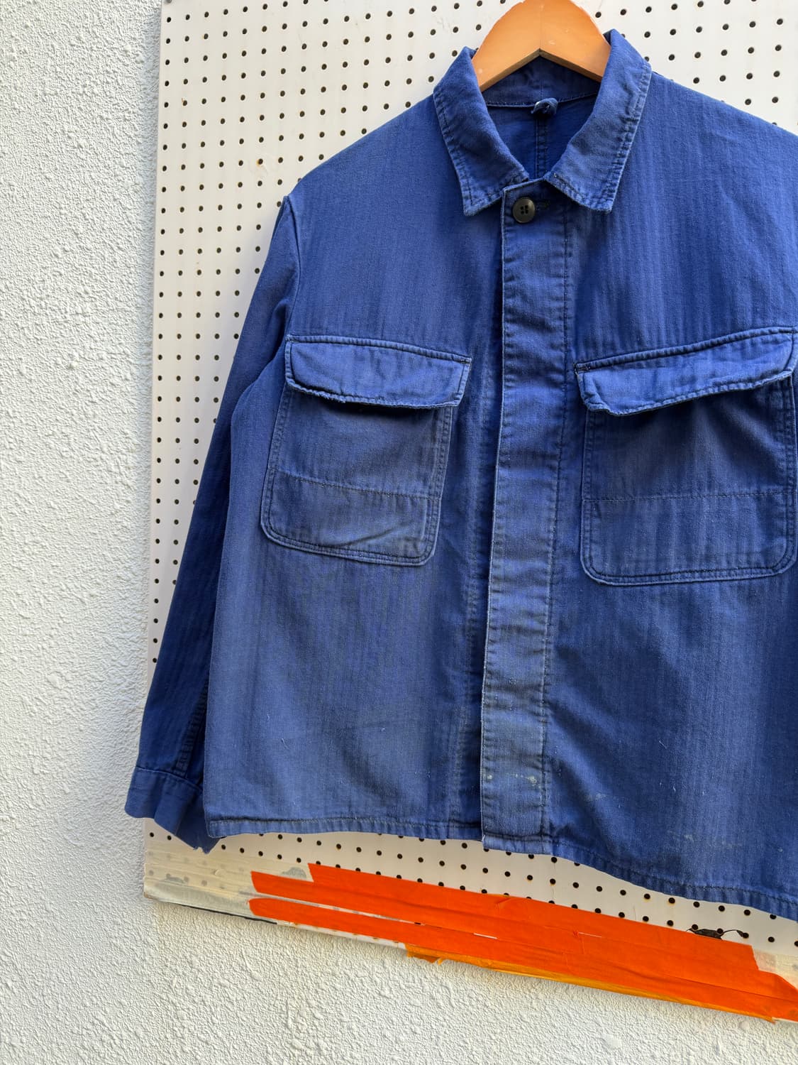 OLD VINTAGE HBT MECHANIC 헤링본 프렌치워크메카닉자켓 상품이미지7