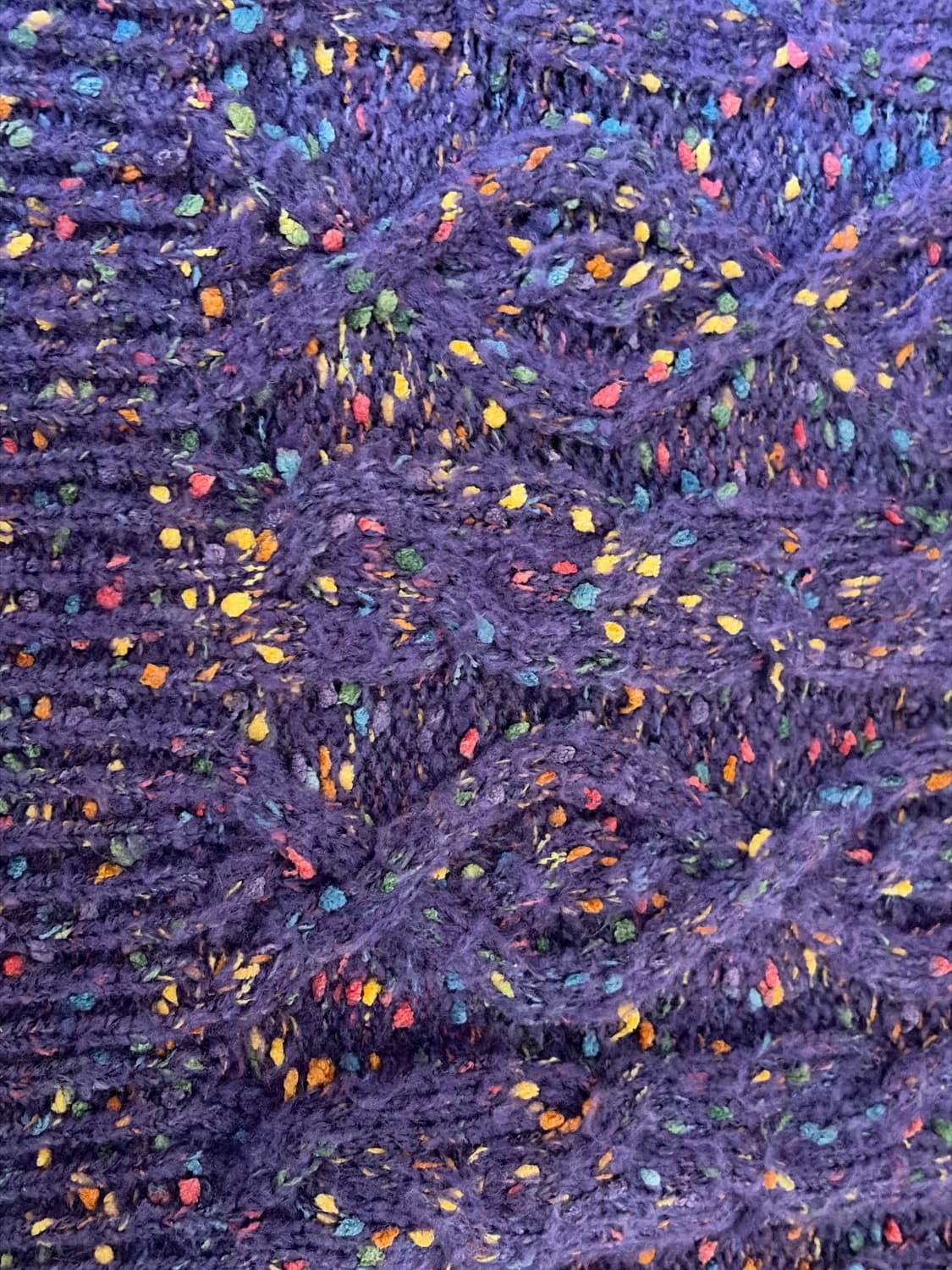 보라색폼폼이니트 상품이미지2