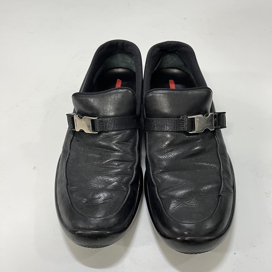 (42) 프라다 벨크로 더비슈즈 상품이미지3