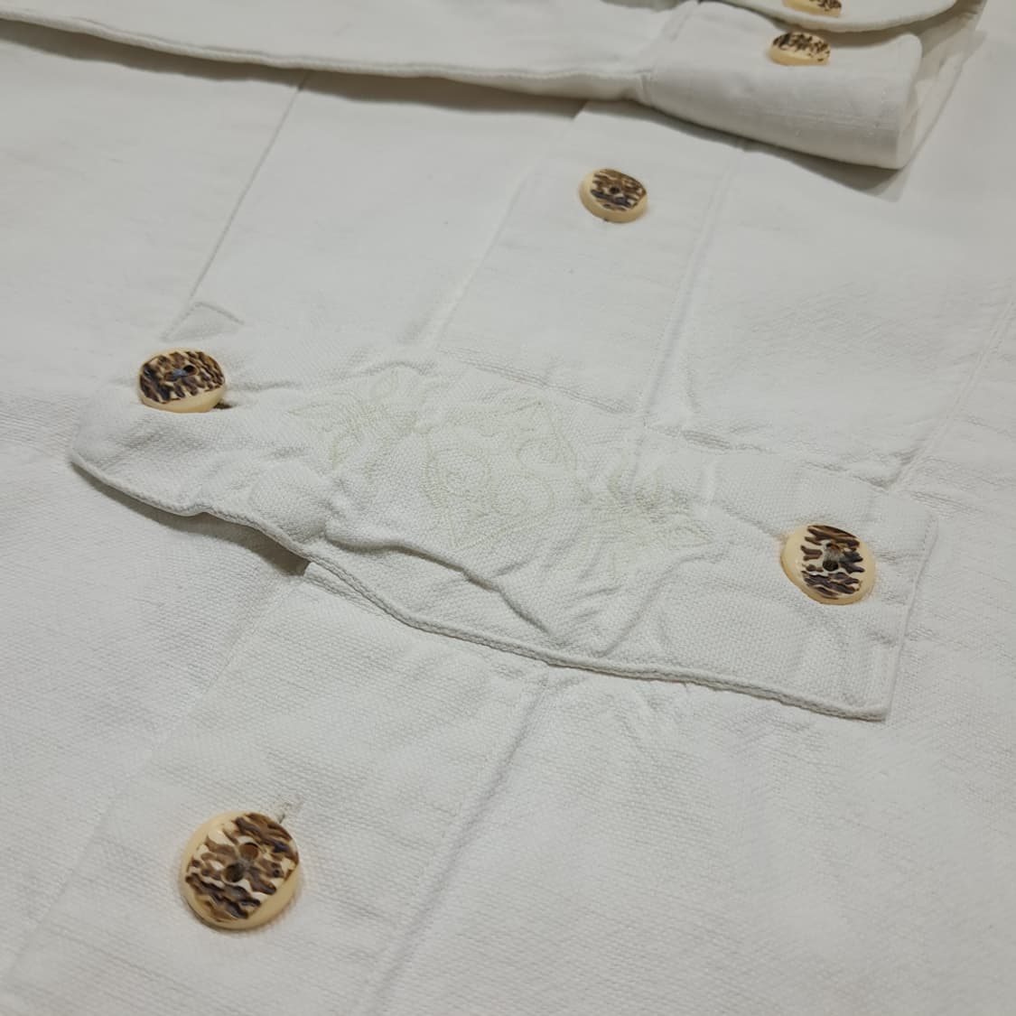 CL984 XL 디스틀러 90s 독일 트라흐텐 바바리안 코튼린넨 알펜  상품이미지5