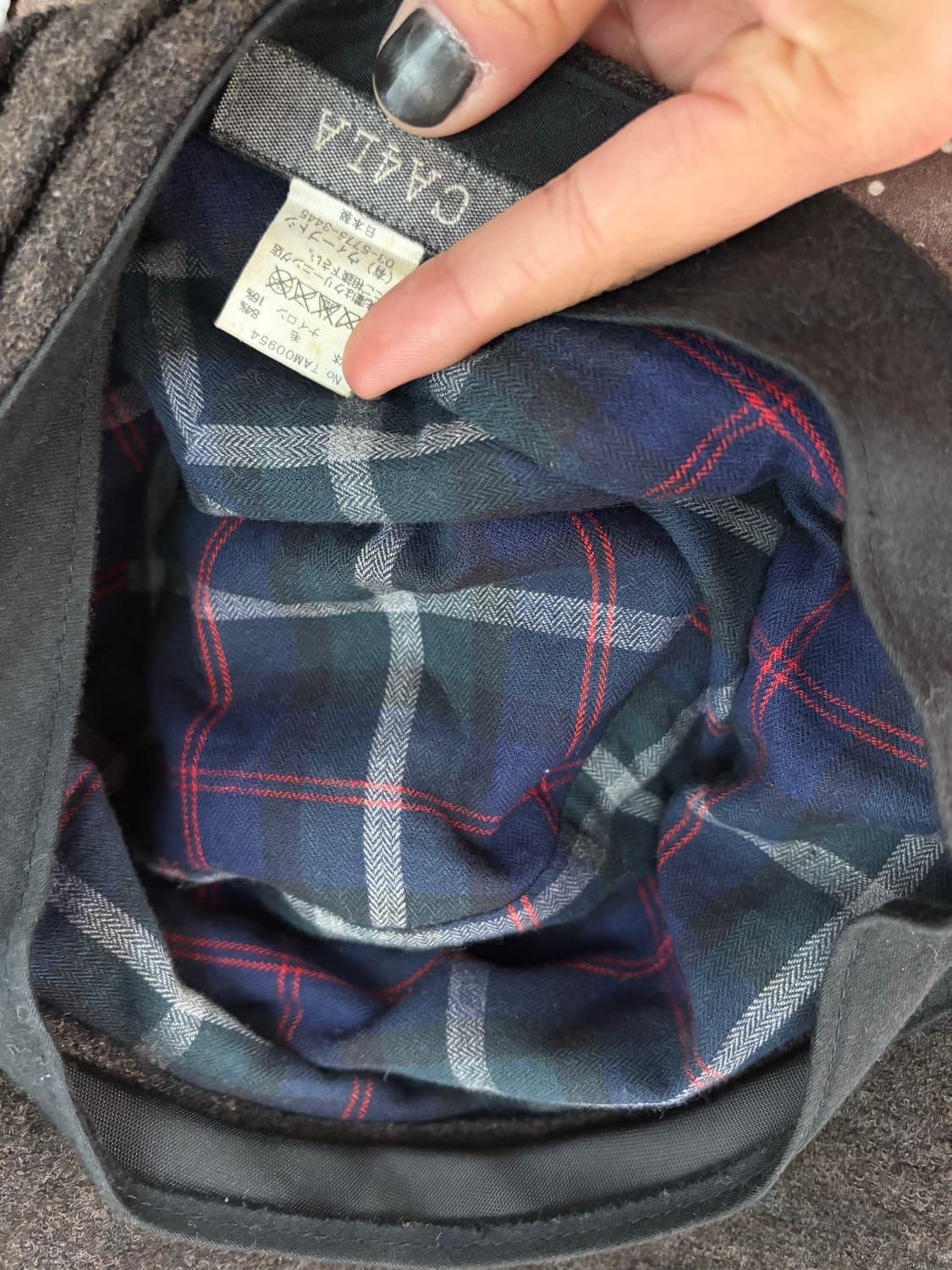 Ca4la drape cap 상품이미지6