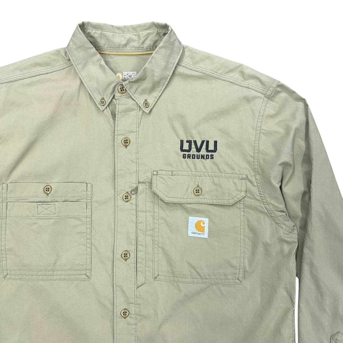 (M) 칼하트 포스 투 포켓 워크 셔츠 상품이미지2