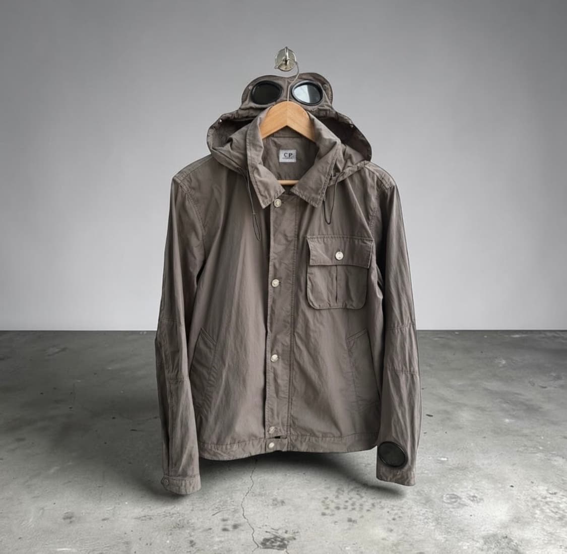 .100~105/ CP컴퍼니 00AW 렌즈 고글 나일론 쉘 자켓 상품이미지1