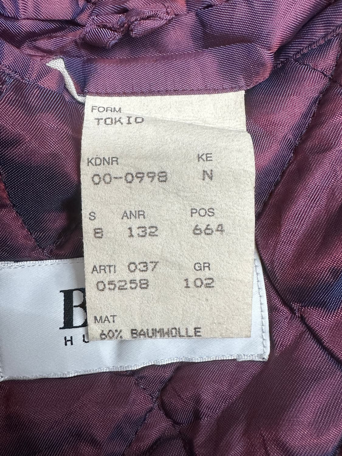 80s Hugo Boss 봄버 자켓 XXL 상품이미지7