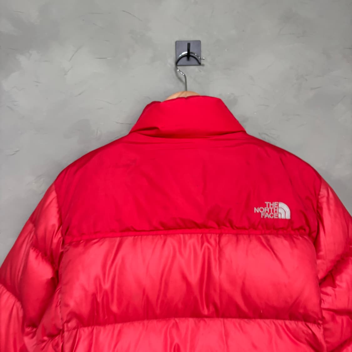 노스페이스 눕시 700 구스다운 패딩 빨강 상품이미지5