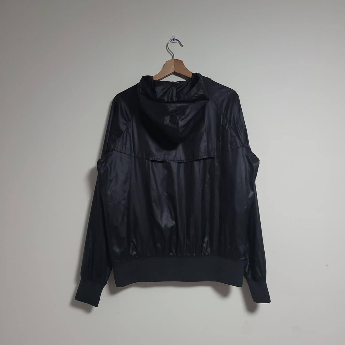 (L) NIKE 나이키 윈드러너 후드 바람막이 블랙 후드집업 상품이미지5