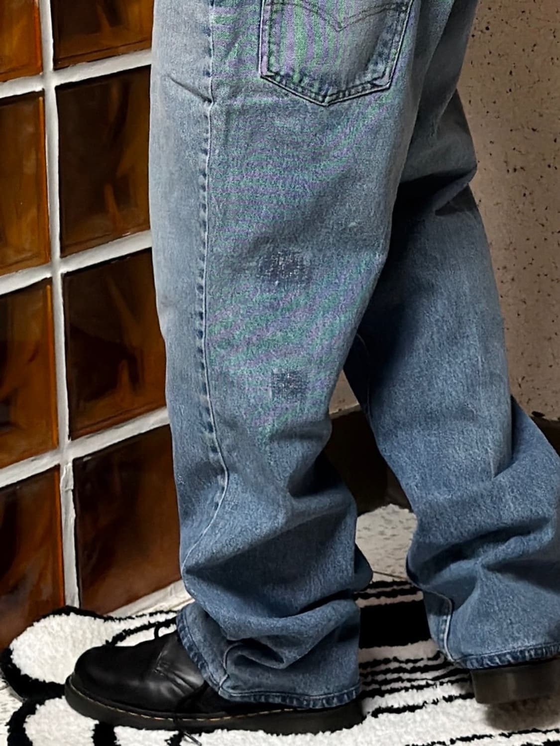 90's 리바이스 517 부츠컷 오렌지탭 상품이미지4