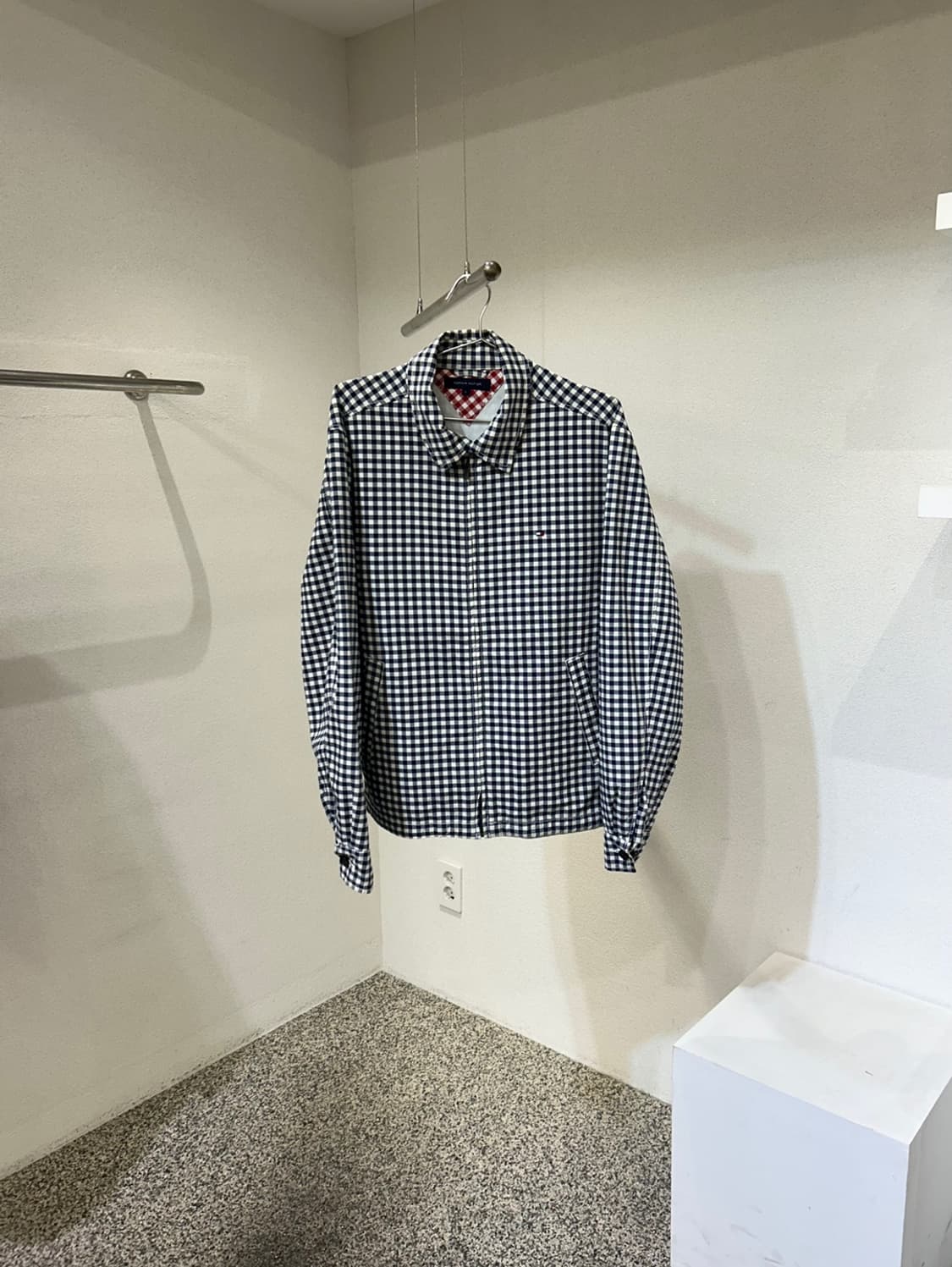 타미힐피거 깅엄체크 자켓 상품이미지1