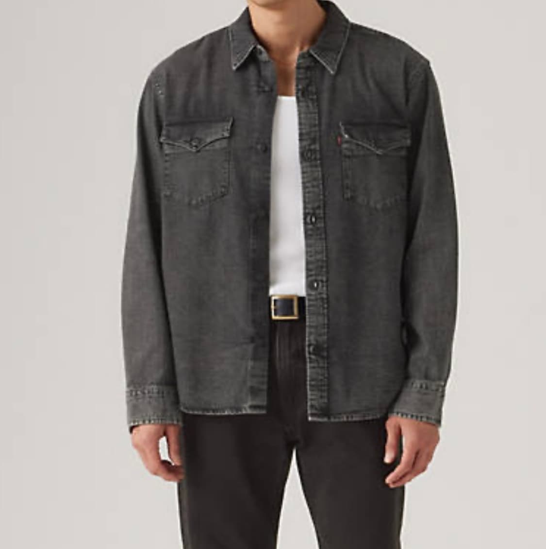 리바이스 릴렉스핏 웨스턴 셔츠 M 상품이미지1