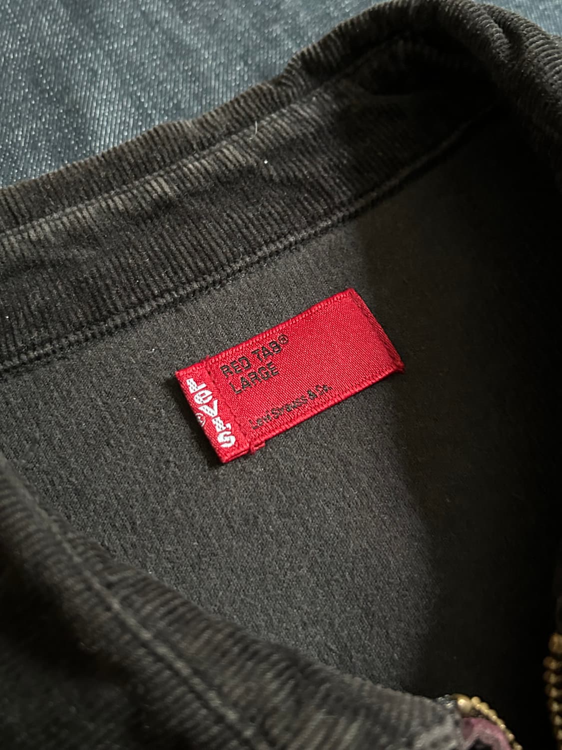 00s 리바이스 레드탭 브라운 코듀로이 웨스턴 집업 셔츠 상품이미지4