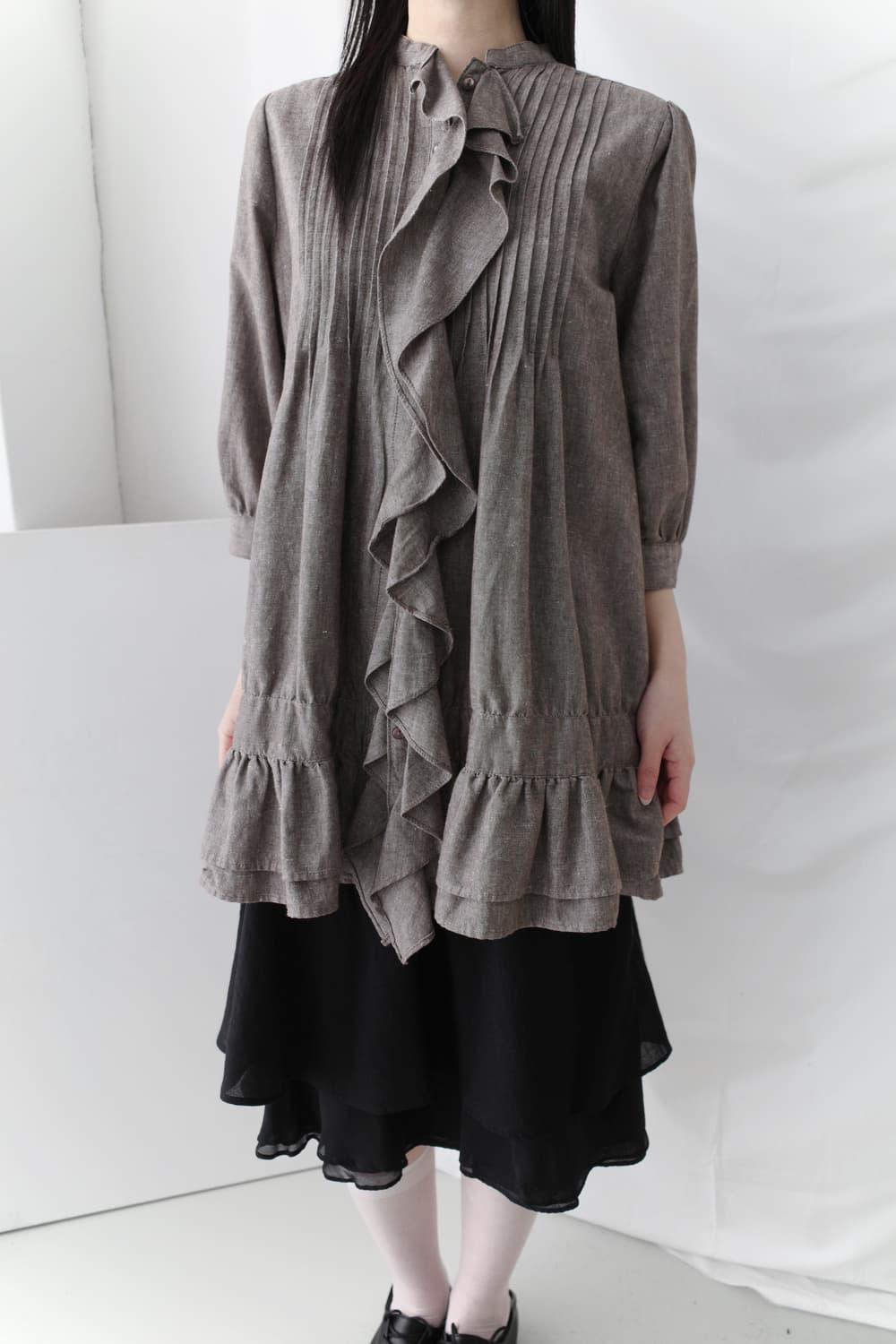 shirring frill shirt 상품이미지5