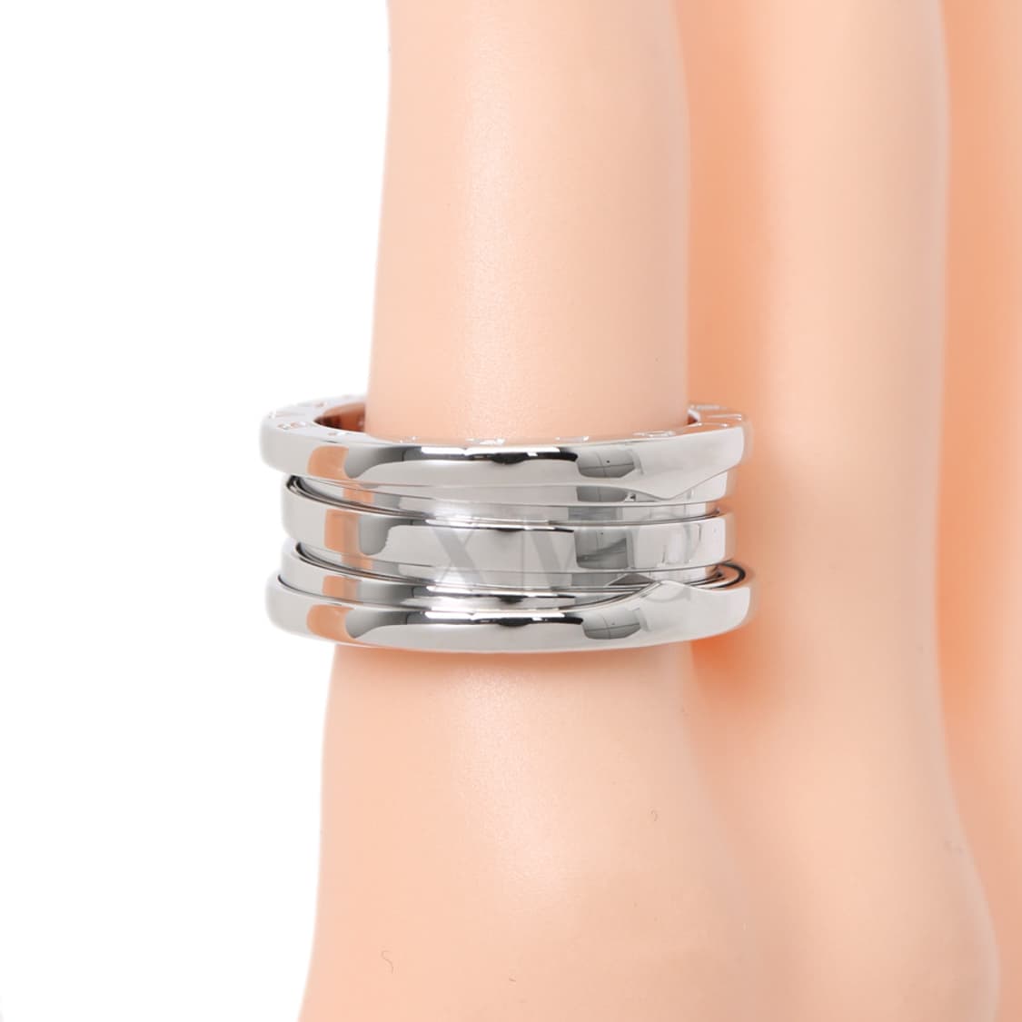 불가리 비제로원 반지 3밴드링 화이트골드 비제로링 52호 상품이미지7