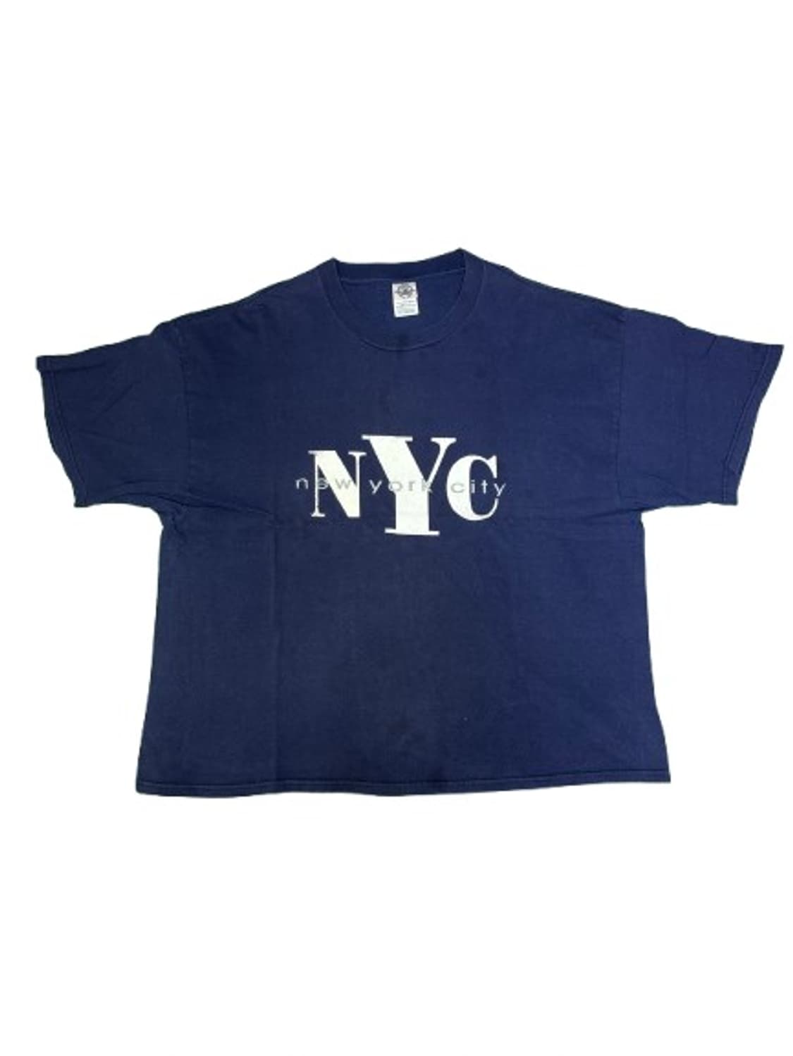빈티지 뉴욕시티 NYC 레터링 티셔츠 2XL 상품이미지1