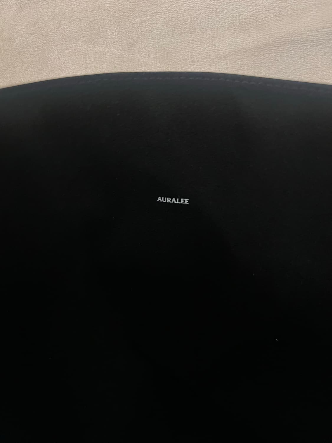 auralee  LEATHER TOTE  (black) 상품이미지2