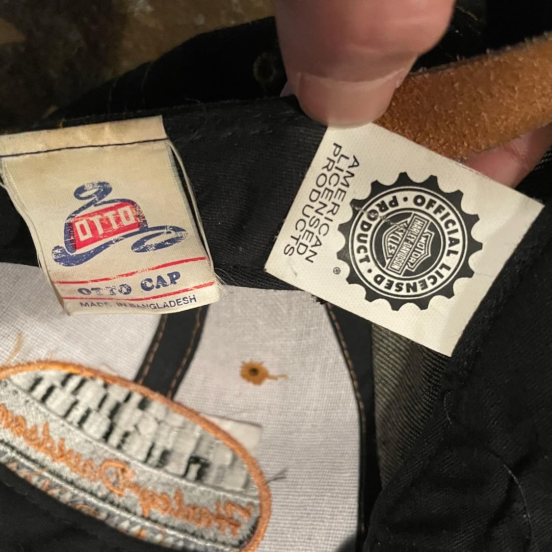 할리데이비슨 가죽 볼캡 (free) 상품이미지6