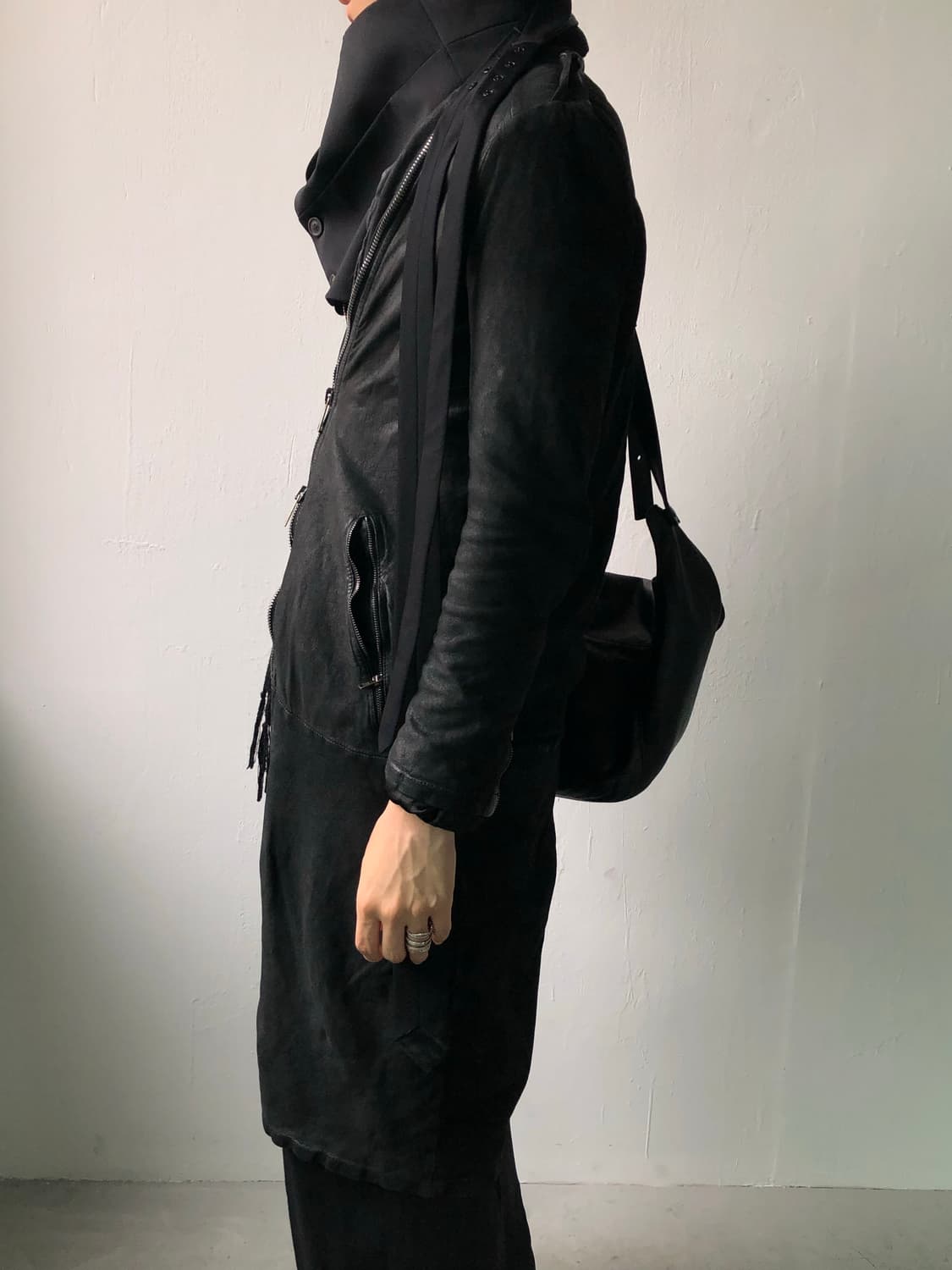 조르지오 브라토 핸드메이드 레더 코트 상품이미지1