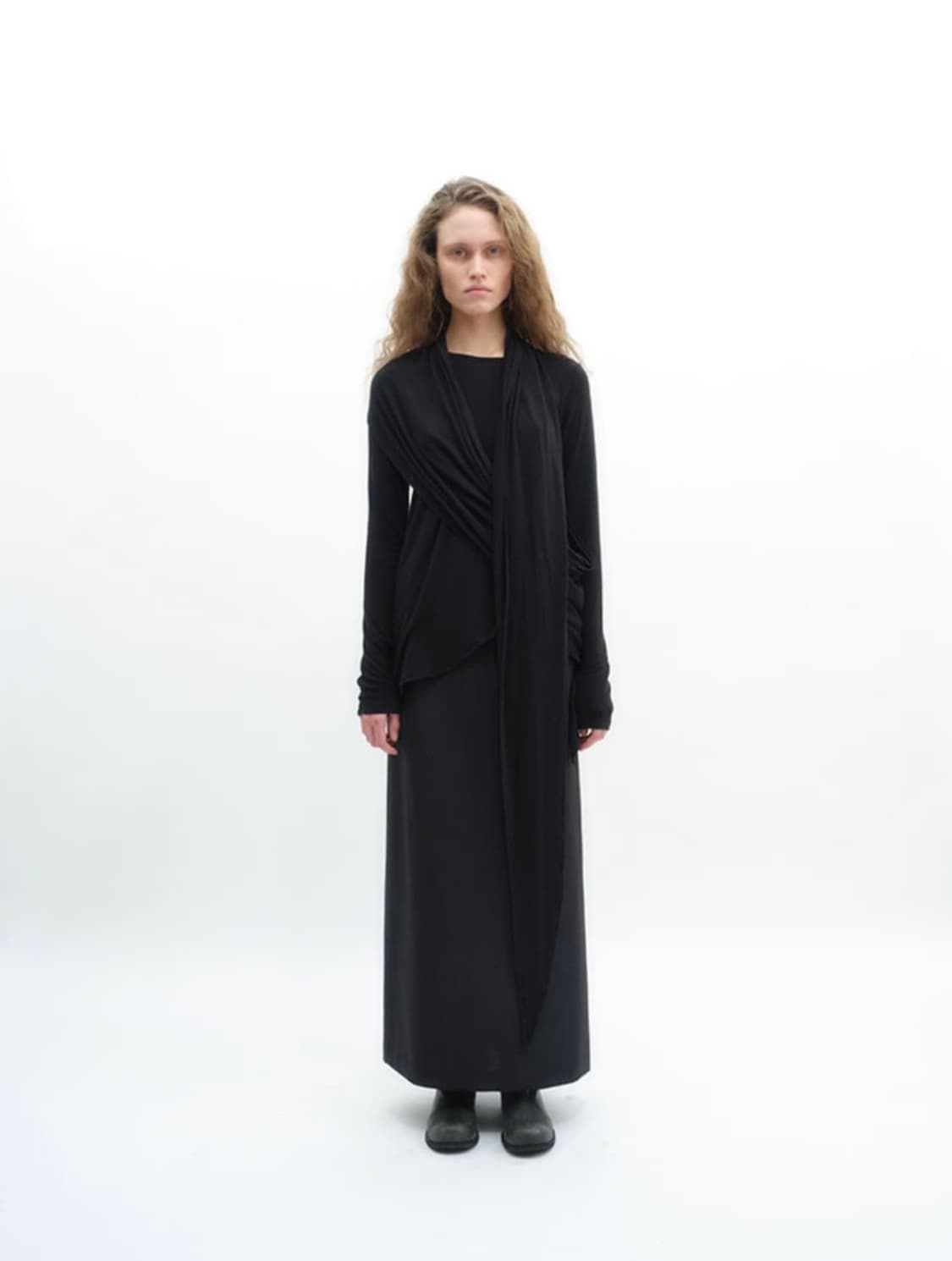 리포스 repos Wrap Jersey T-shirts 상품이미지1