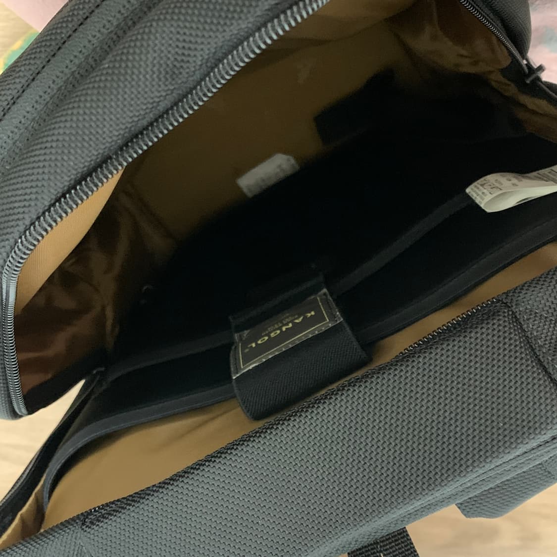 캉골 백팩 검정 KLEB-BP11834 상품이미지5