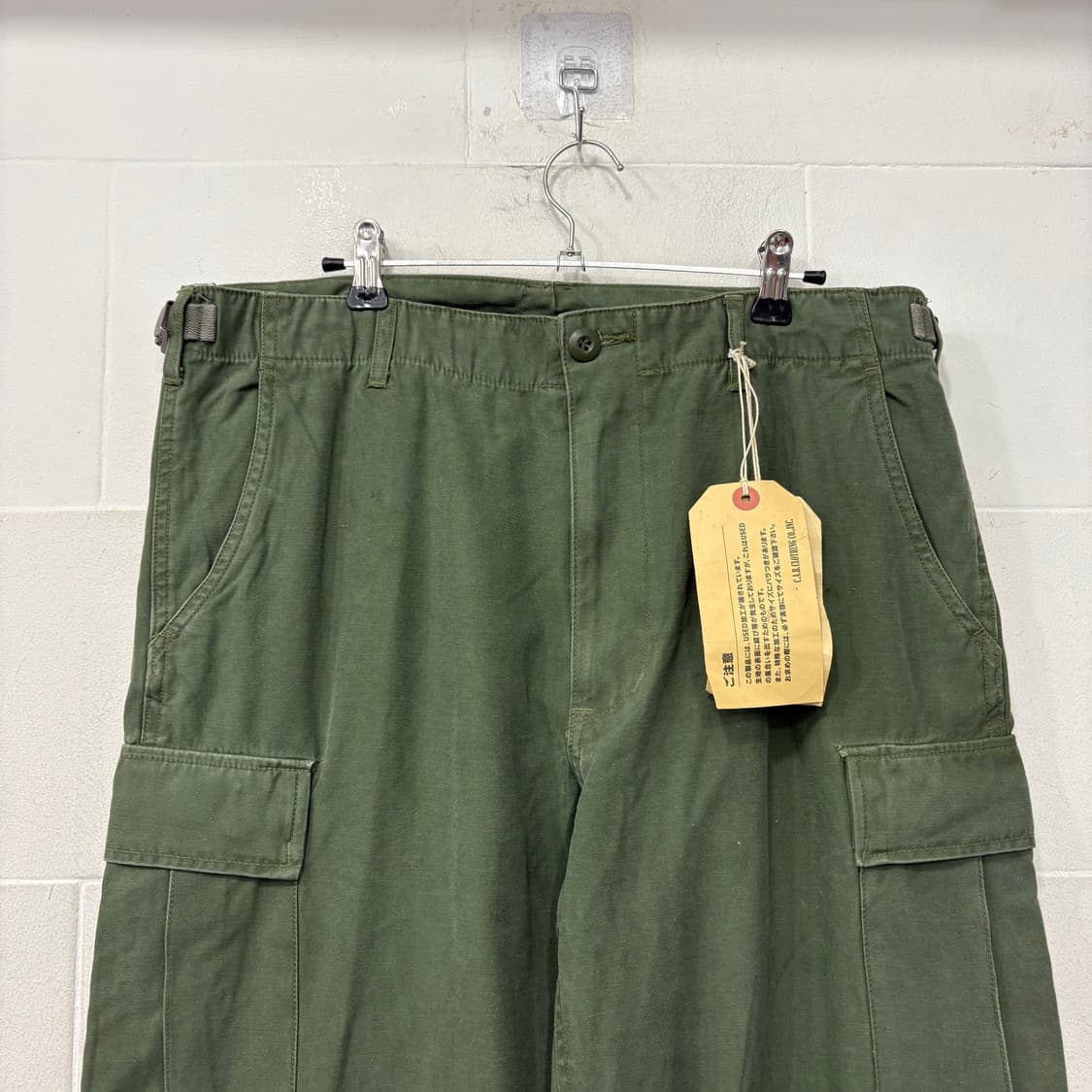 vintage 코튼 카고팬츠 상품이미지2