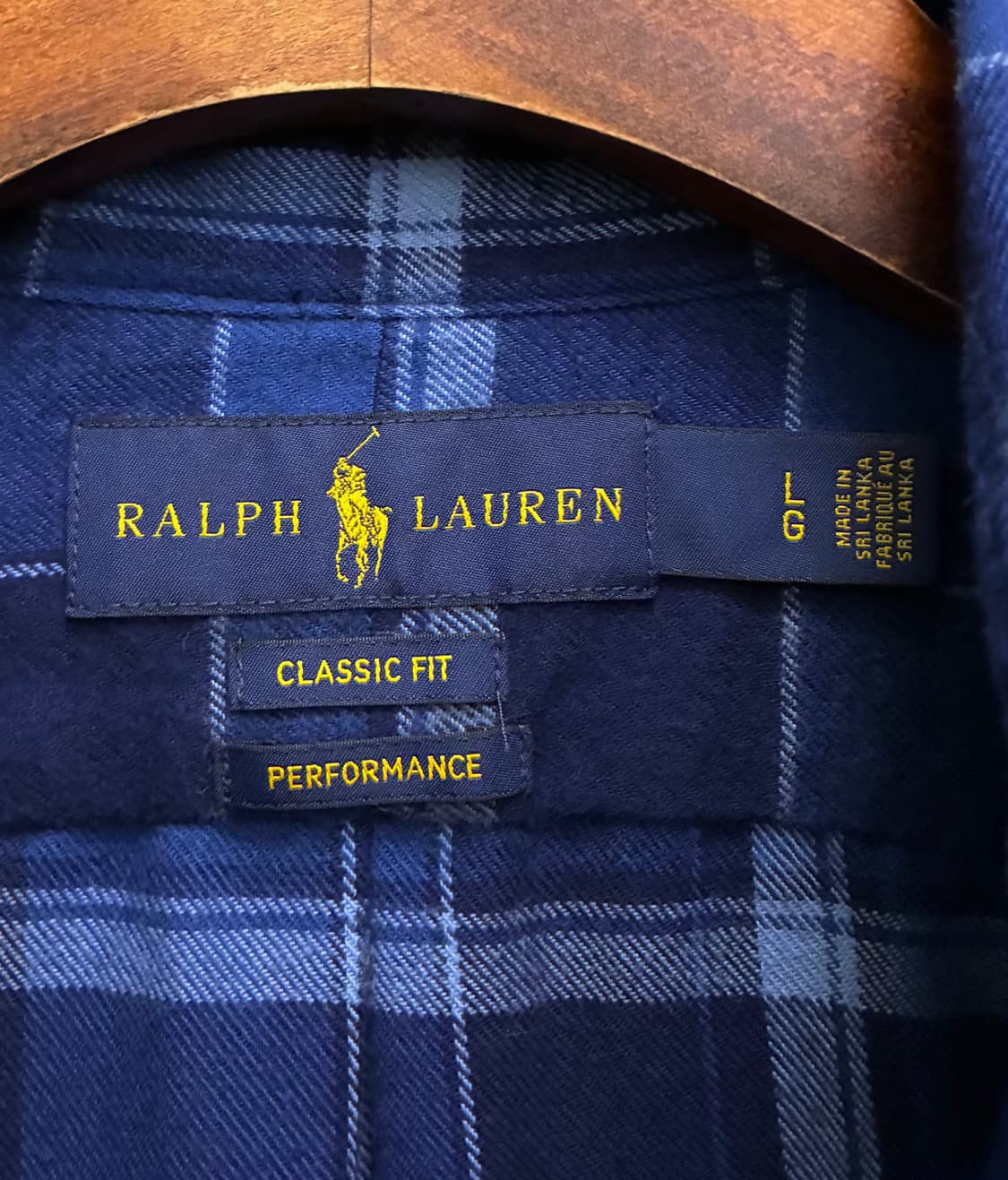 (L)POLO 폴로랄프로렌 코튼 클래식핏 플란넬 체크셔츠 상품이미지9