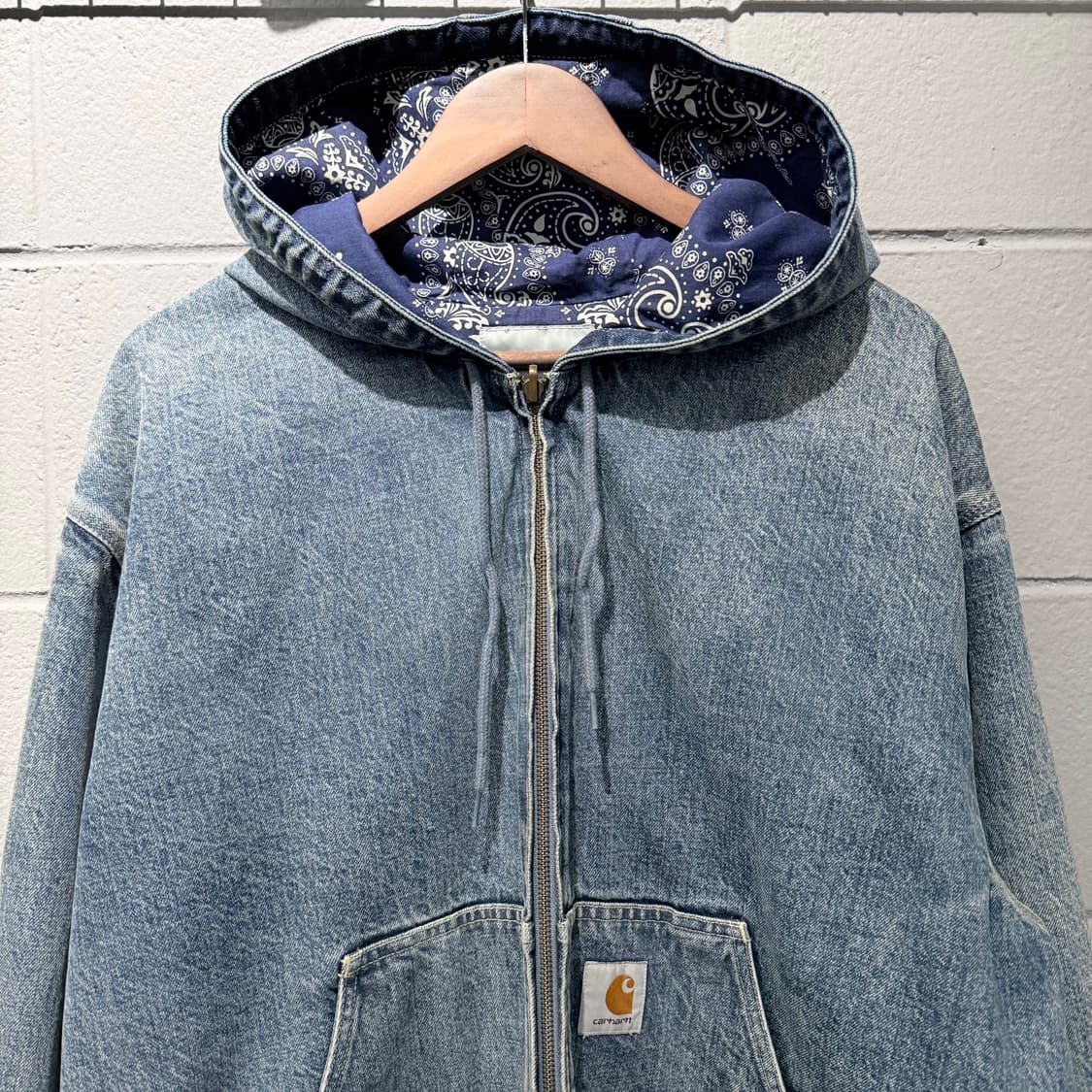 칼하트 데님 액티브 자켓 상품이미지2