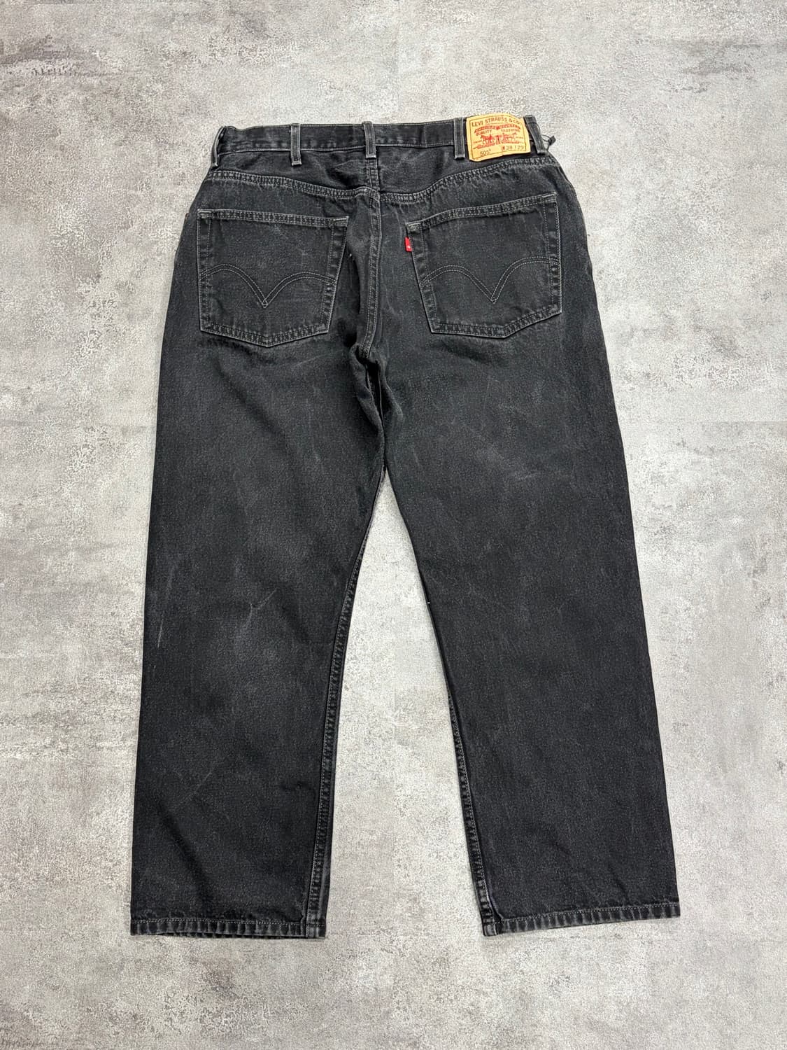 00s 리바이스 Levis 505 블랙 데님 팬츠 상품이미지6