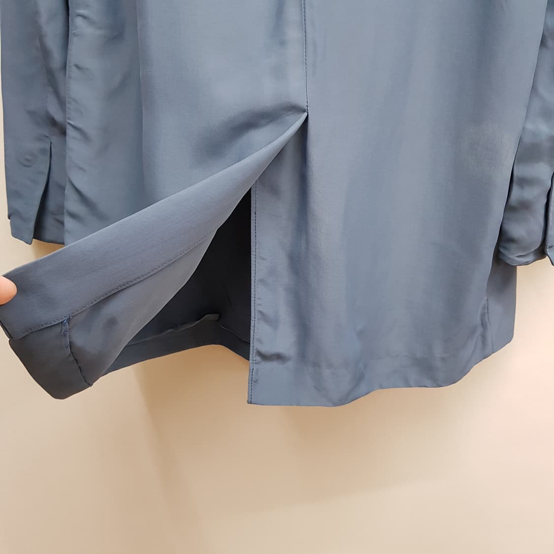 한섬 타임 레이온 오픈형 자켓 88-98-165사이즈 상품이미지6