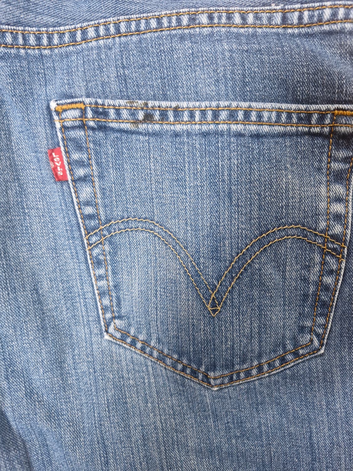 리바이스 505 W34 L30 레귤러핏 연중청 상품이미지3