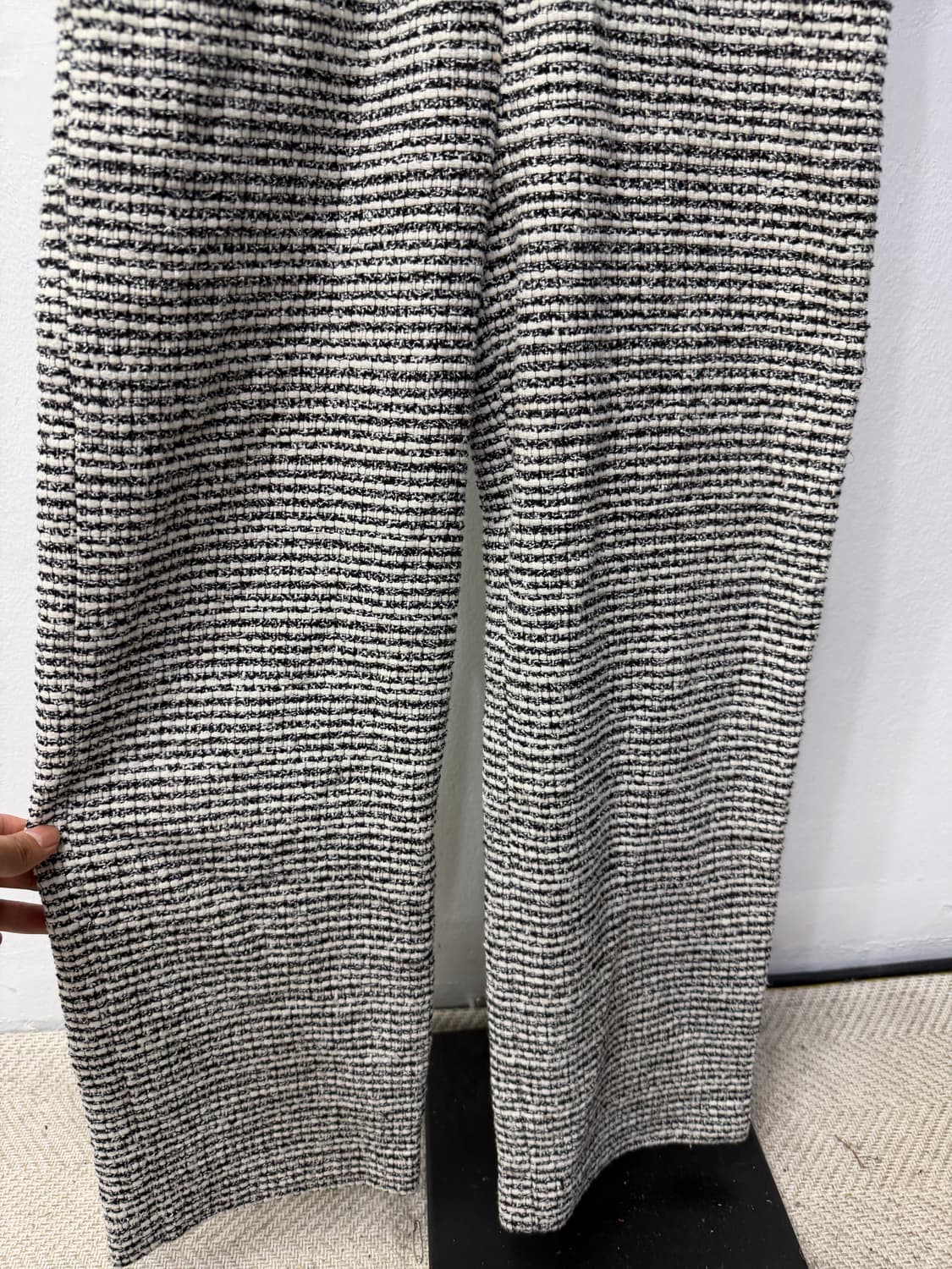 정품) maje 마쥬 트위드 반팔 원피스 36 상품이미지5