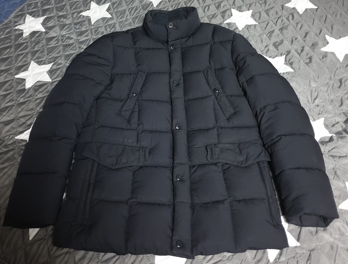 올젠 스트레치 사파리 덕다운 오피스 패딩 블랙 (M) 상품이미지1